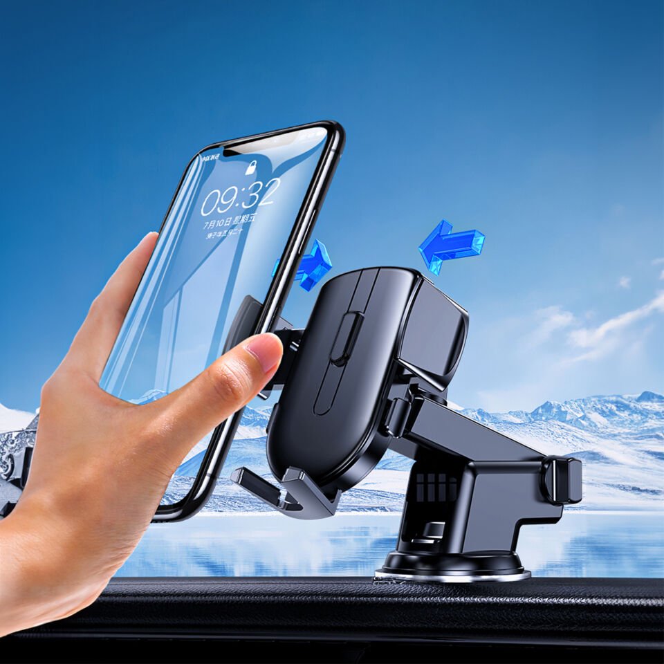 Wiwu CH054 Gentleman Serisi Otomatik Araç Telefon Tutucu