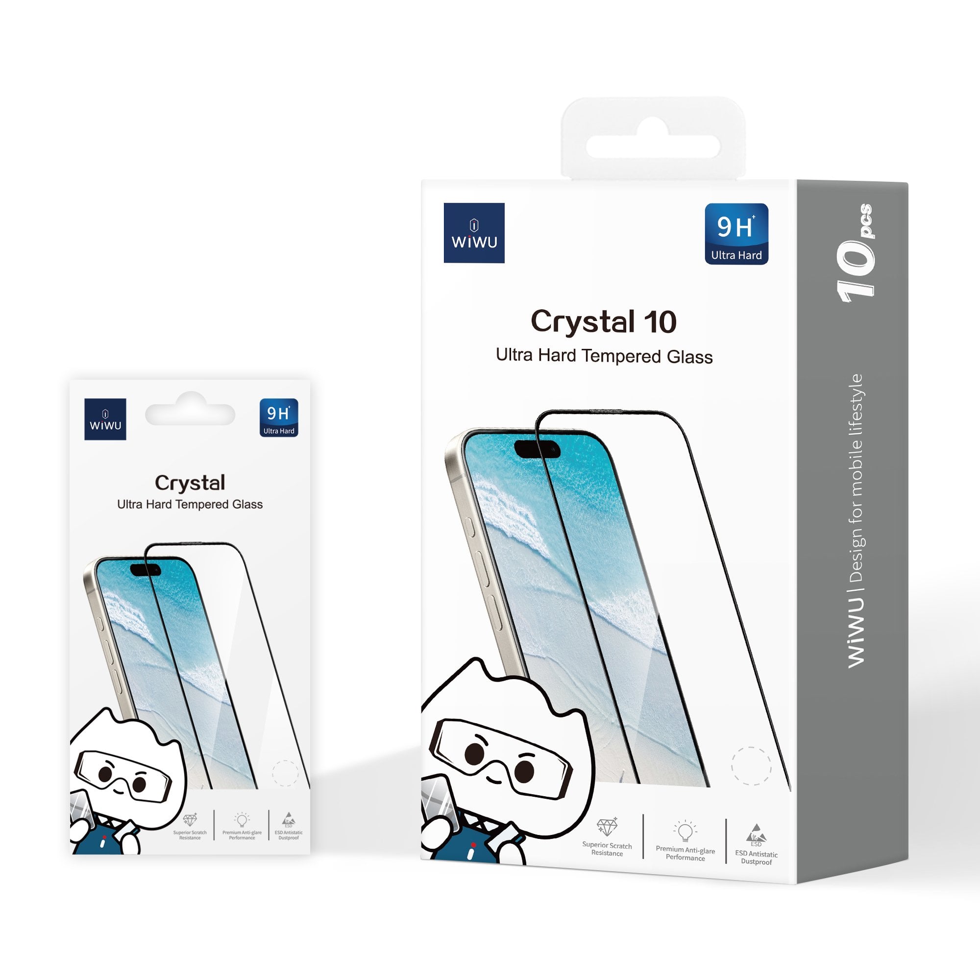 Wiwu GT-008 iPhone 17 Air Crystal Temperli Cam