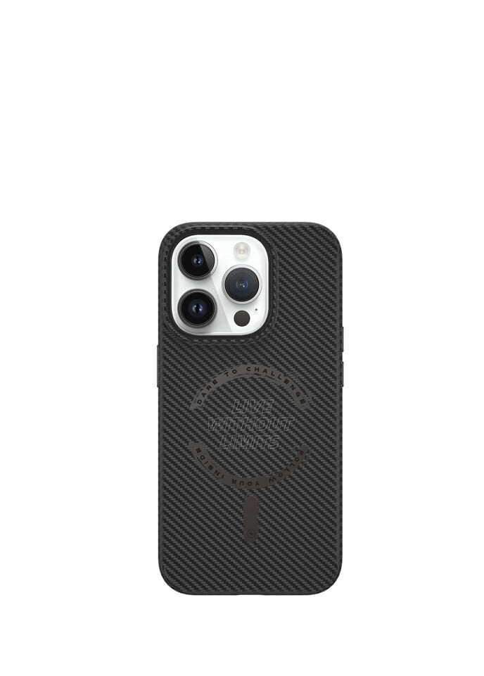Wiwu LCC-107 Karbon Texture Magsafe 15 ProMax Kılıf - Black