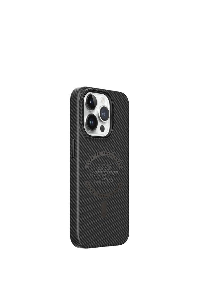 Wiwu LCC-107 Karbon Texture Magsafe 15 ProMax Kılıf - Black
