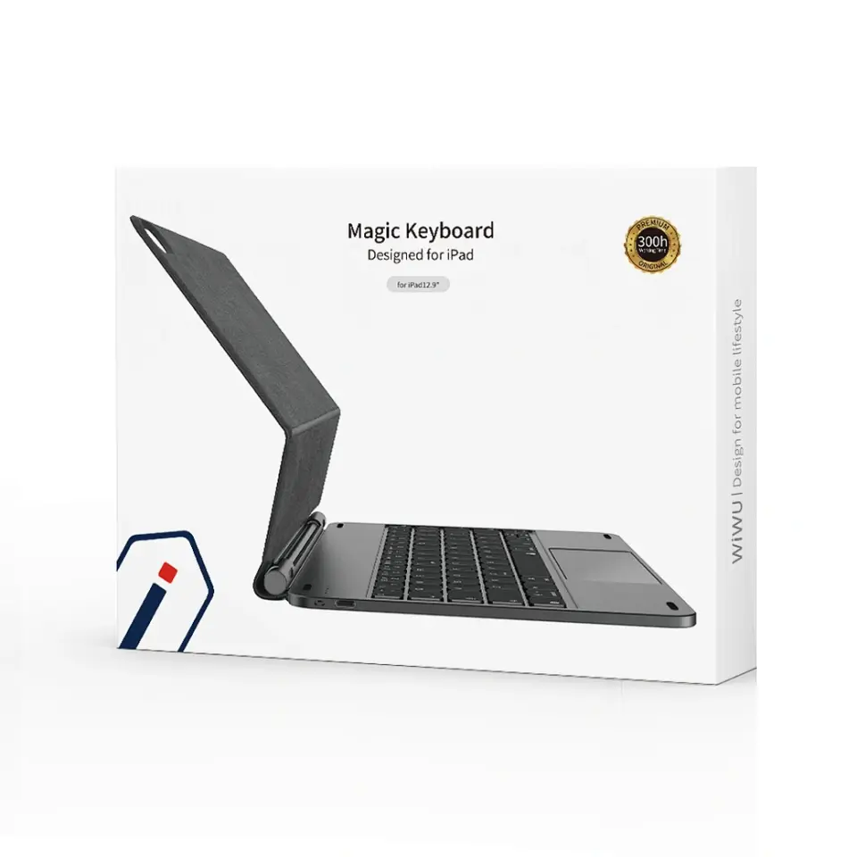Wiwu Magic Keyboard for iPad 12.9'' Black