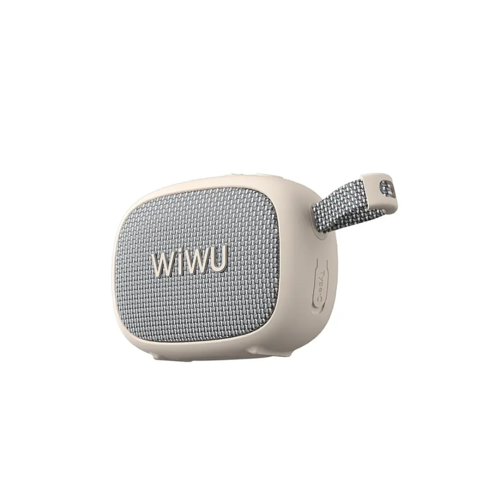 Wiwu H1 GO Fun Taşınabilir Su Geçirmez Hoparlör - Beyaz