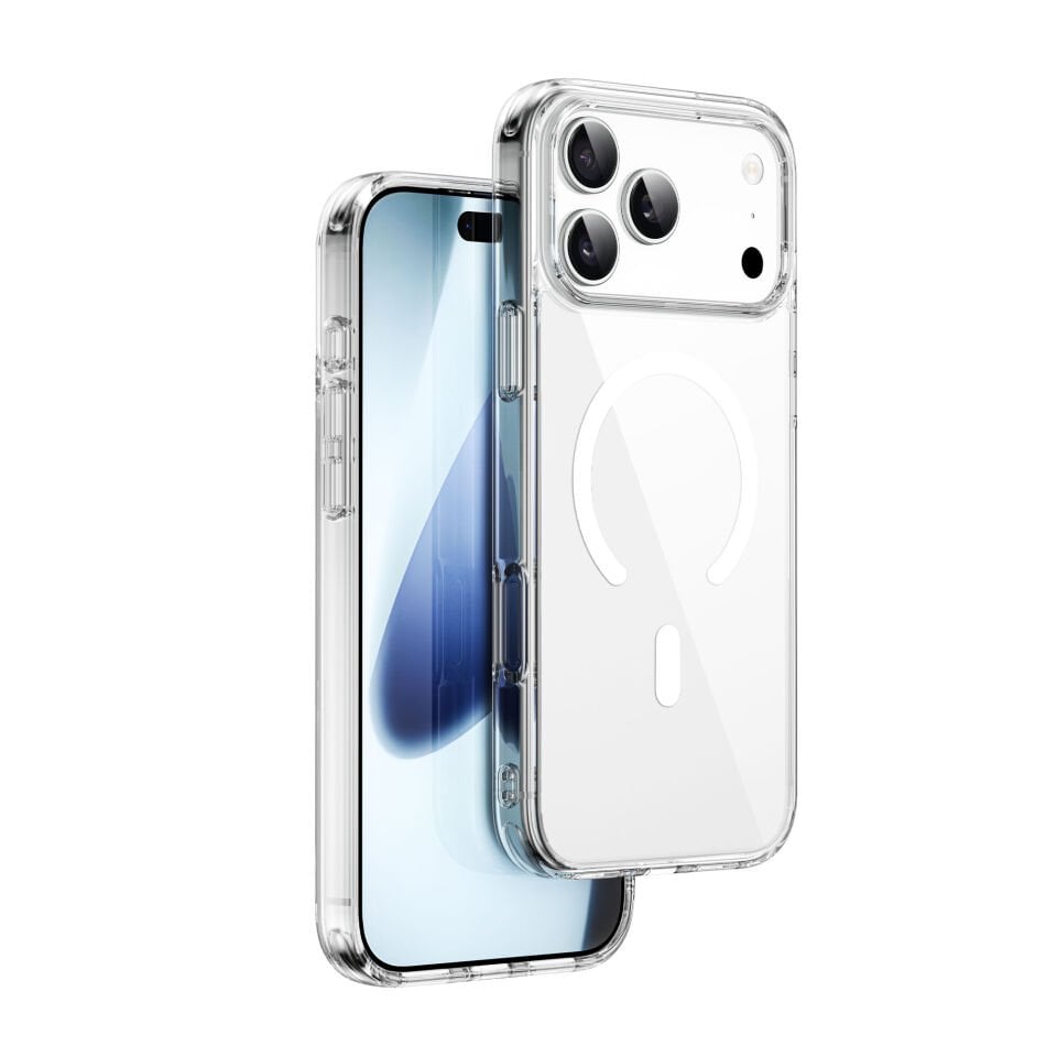 Wiwu MCC-101 iShield 17 Pro Magsafe Şeffaf Kılıf