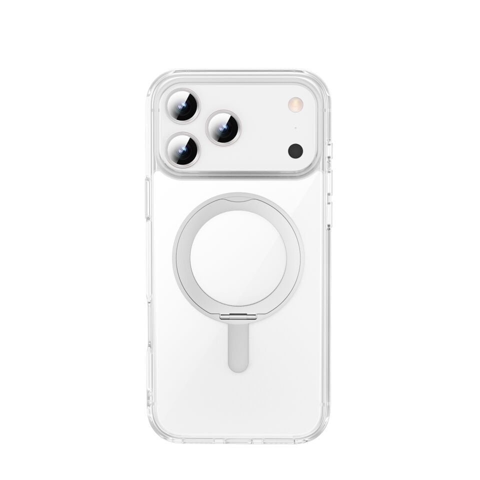 Wiwu MCC-201 17 Pro Magsafe Standlı Şeffaf Kılıf