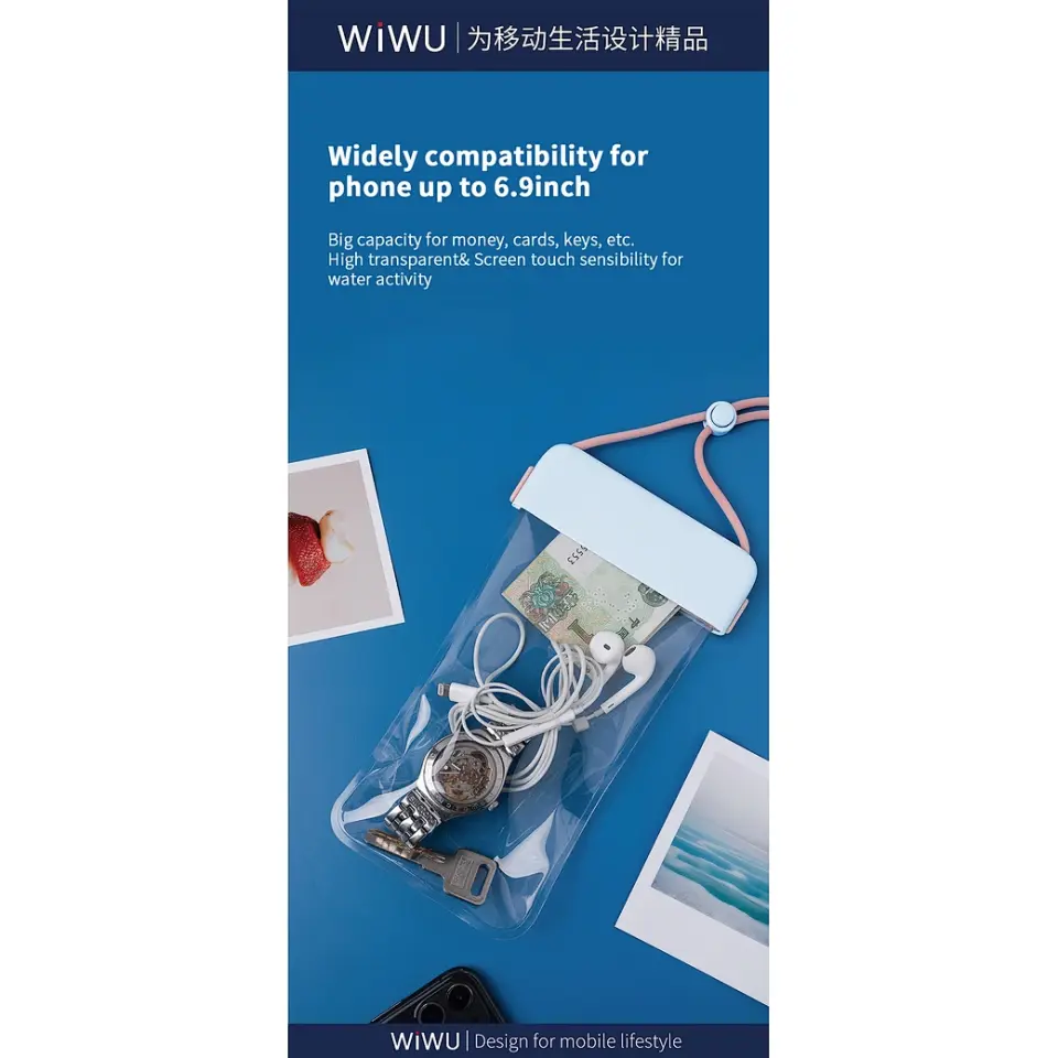 Wiwu Aqua IPX 8 Su Geçirmez Kılıf