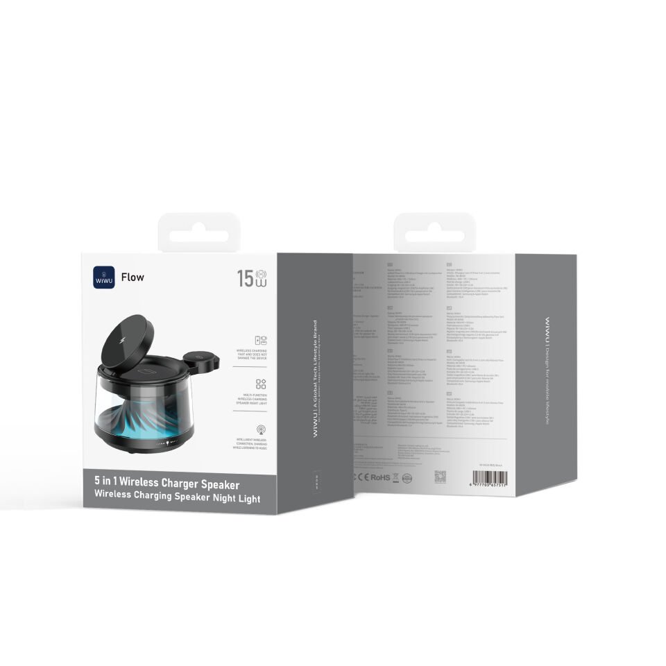 Wiwu W039 Flow 5in1 Kablosuz Şarj Cihazı