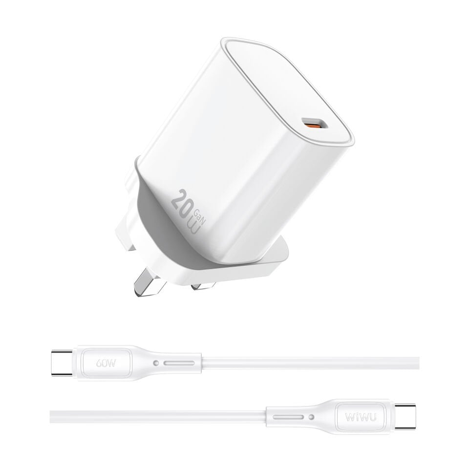 Wiwu G007 20W Essen Serisi Hızlı Şarj Seti C - C