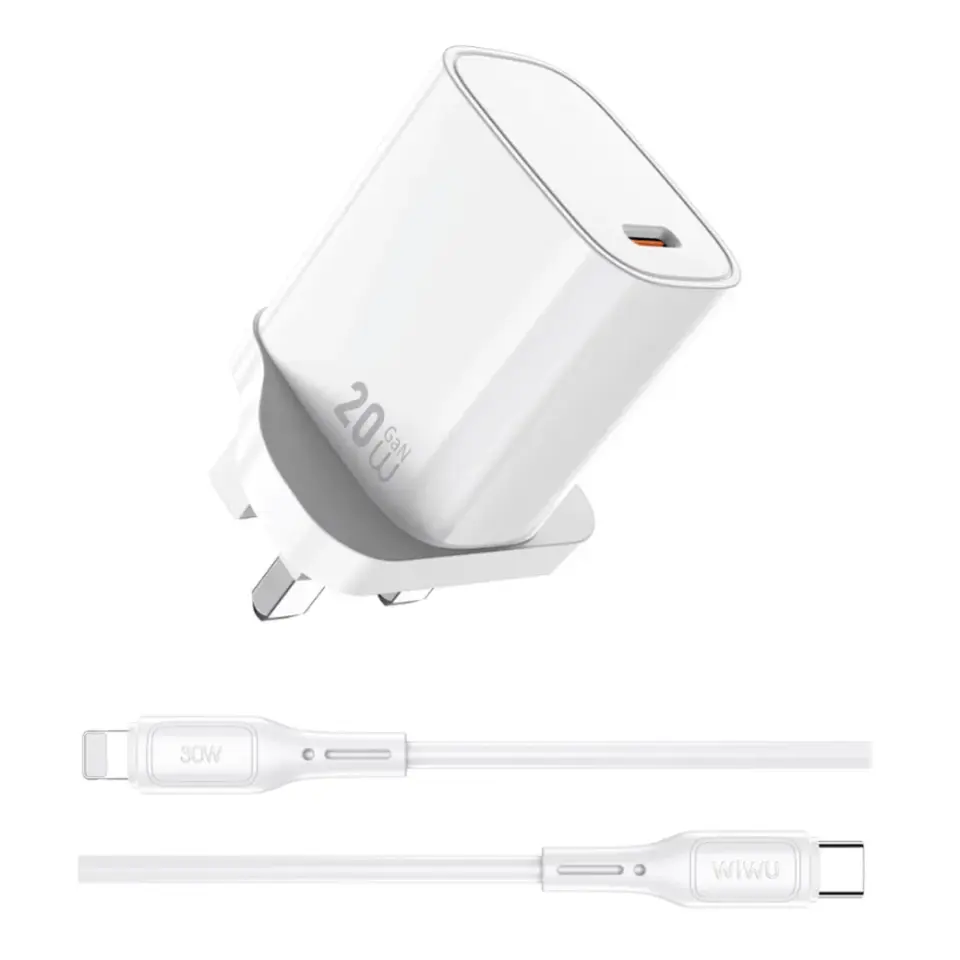 Wiwu G007 20W Essen Serisi Hızlı Şarj Seti C - L