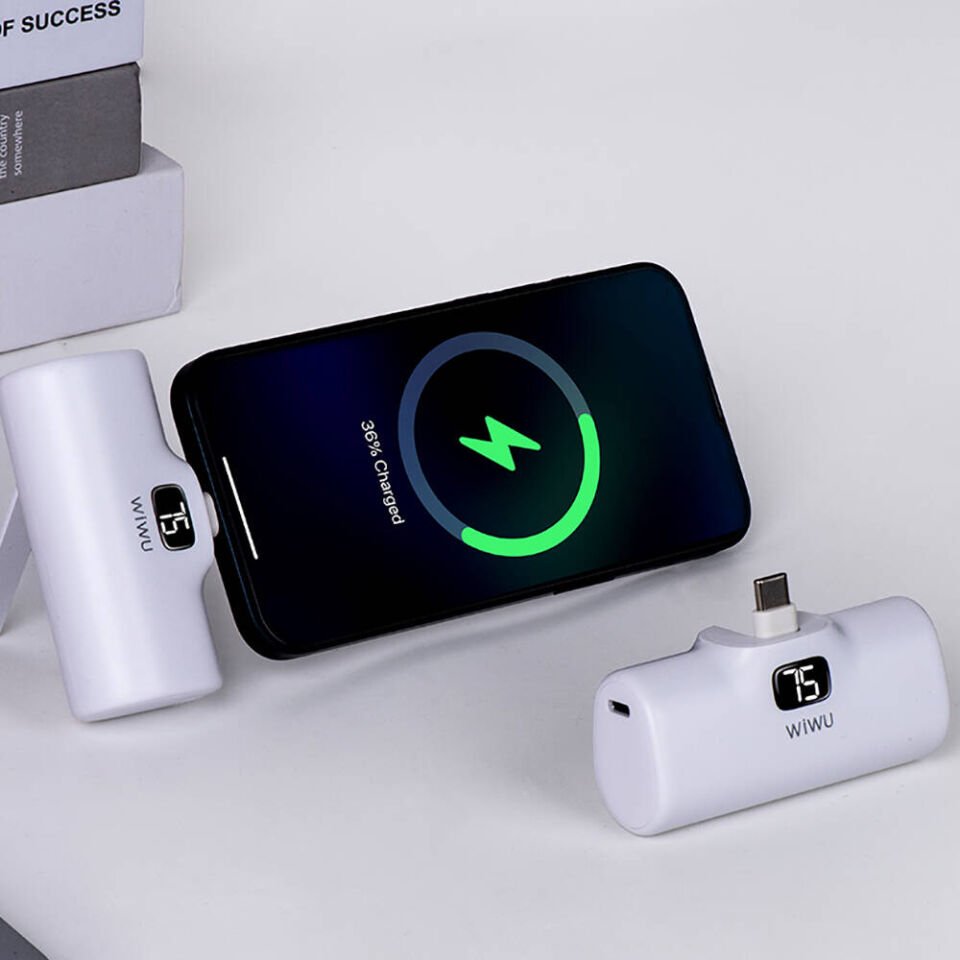 Wiwu P017 Capsule 5000 Mah Lightning Powerbank