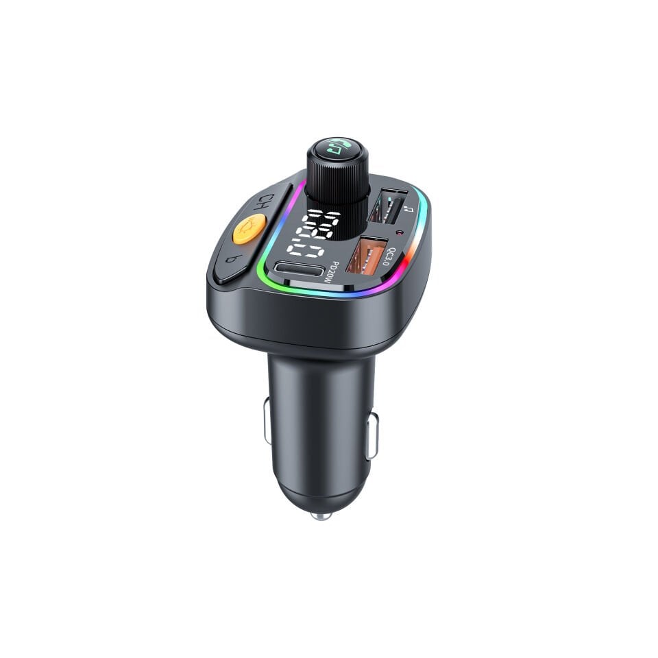 Wiwu QC031 Bluetooth 5.3 FM Transmitter 38W Hızlı Şarj
