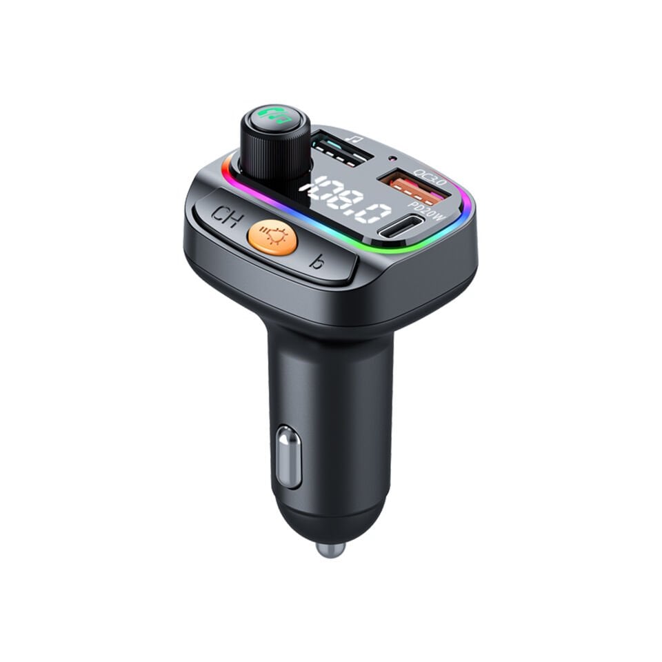 Wiwu QC031 Bluetooth 5.3 FM Transmitter 38W Hızlı Şarj
