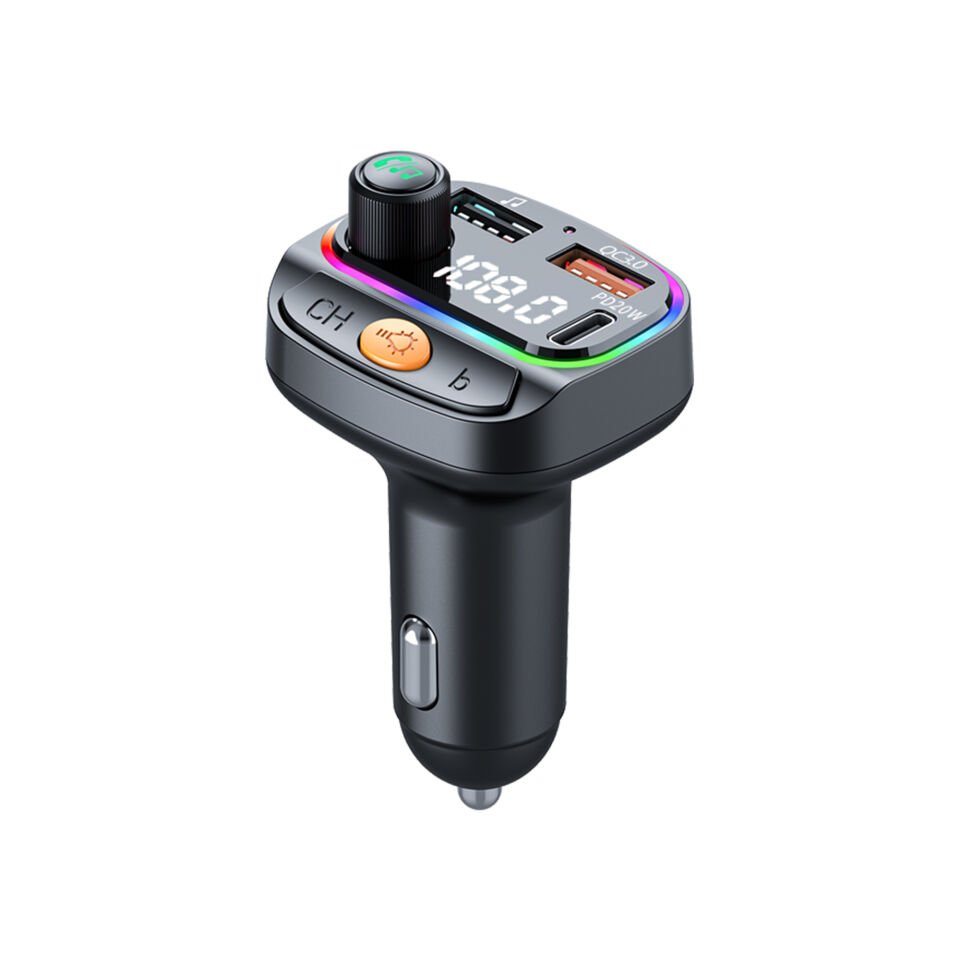 Wiwu QC031 Bluetooth 5.3 FM Transmitter 38W Hızlı Şarj
