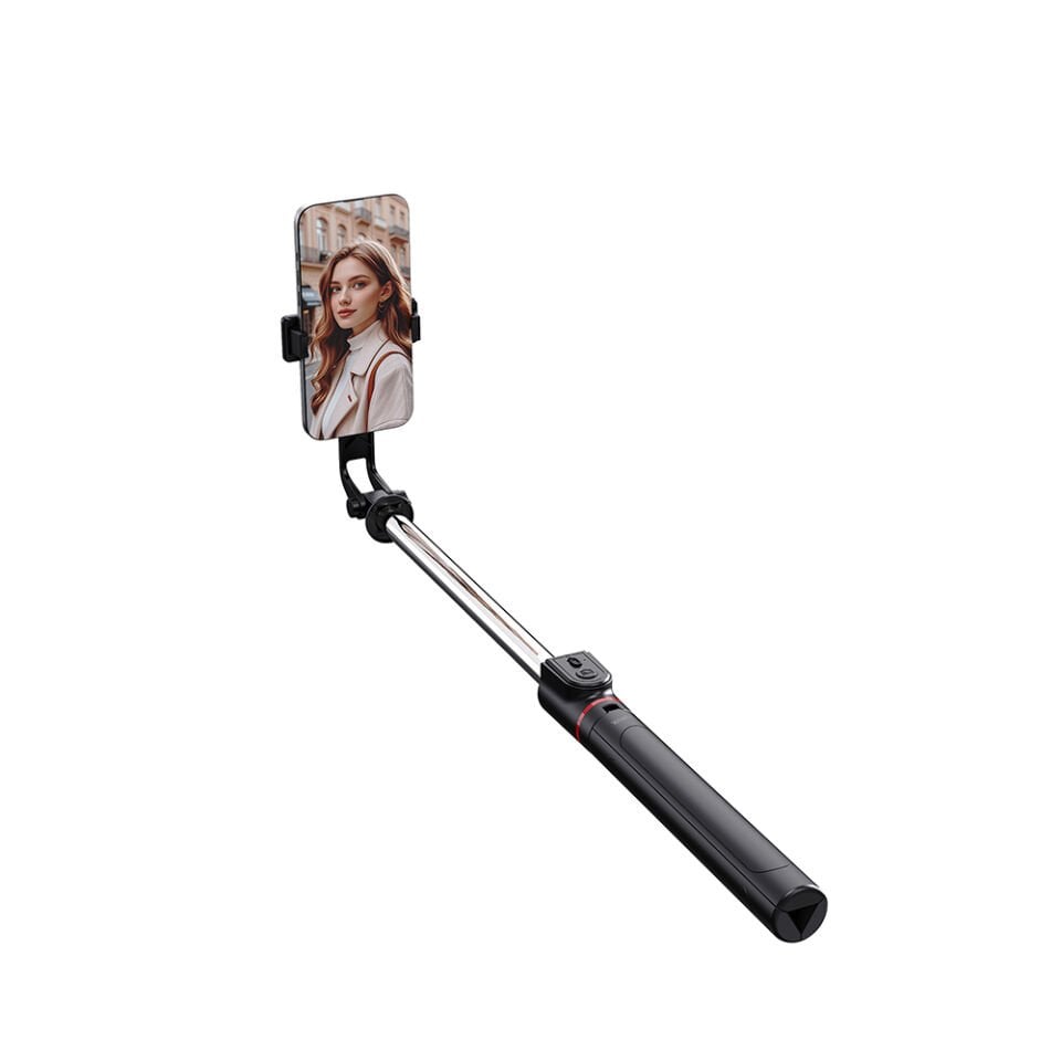 Wiwu SE012 Dolgu Işıklı Teleskopik Tripod ve Selfie Çubuğu