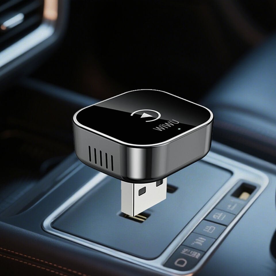 Wiwu CP003 CarPlay Dijital LED Göstergeli Bluetooth Adaptör