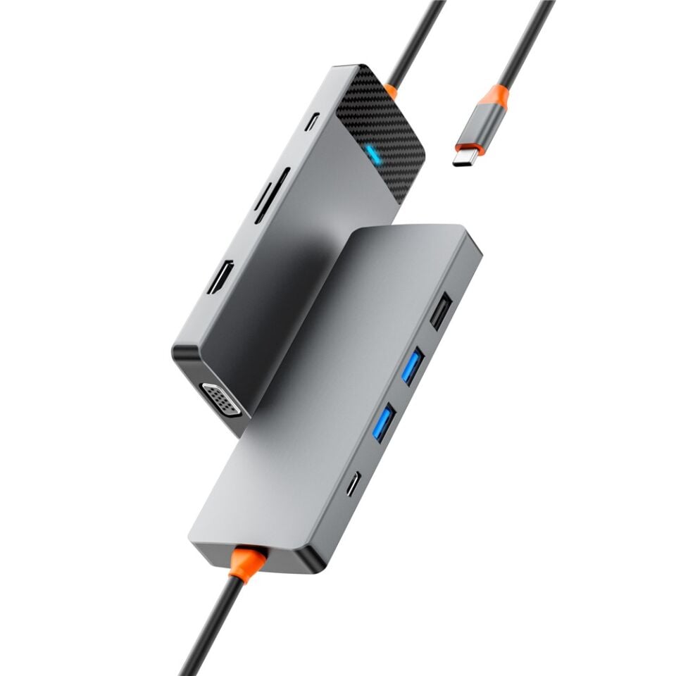 Wiwu A921HV Alpha 9 in 1 Type-C Hub