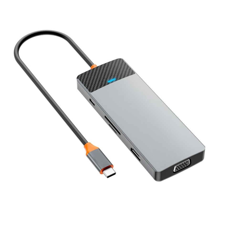 Wiwu A921HV Alpha 9 in 1 Type-C Hub