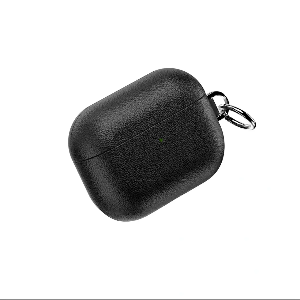 Wiwu HC-201 AirPods Pro3 Siyah Deri Kılıf