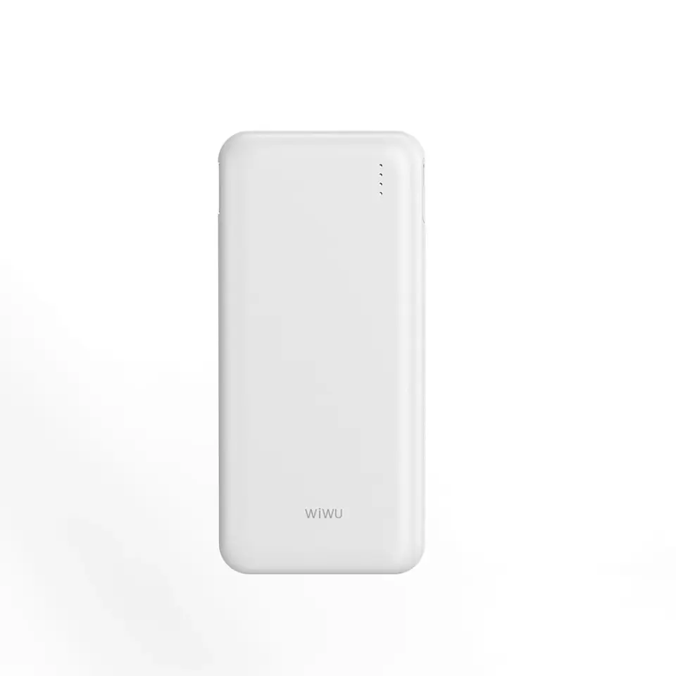 Wiwu P-08B Essen Serisi Kablolu 10000mAh Powerbank Beyaz